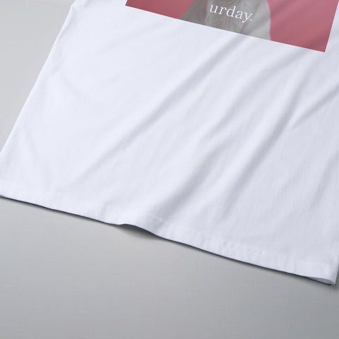 予約：urday【Animal／White Dog／P】フォトTシャツ（9407684）ホワイト/urday（マミアン）