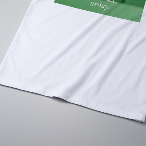 予約：urday【Animal／White Dog／G】フォトTシャツ（9964655）ホワイト/urday（マミアン）