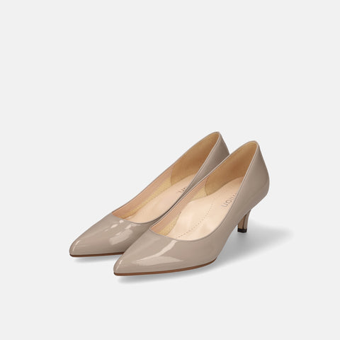 予約：2026SS：iCoN COLORS：ポインテッドトゥ パンプス（C57173）グレージュE