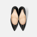 2025AW：iCoN COLORS：ポインテッドトゥ パンプス（C9043）ブラック/mamian（マミアン）