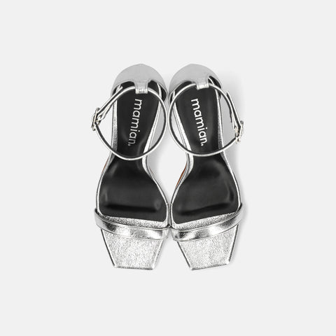 15% OFF: 2024SS: Simple Strap Sandals (735) Silver