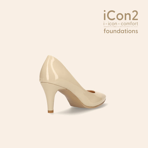 iCon2 Foundations 2024：ポインテッドトゥ パンプス（F7203）メルティペール/mamian（マミアン）