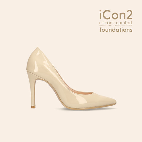 iCon2 Foundations 2024：ポインテッドトゥ パンプス（F970）メルティペール/mamian（マミアン）